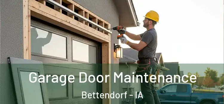 Garage Door Maintenance Bettendorf - IA